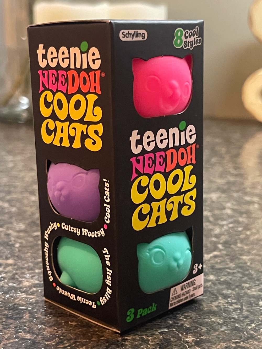 NeeDoh Teenie cool cats 3 pack!
